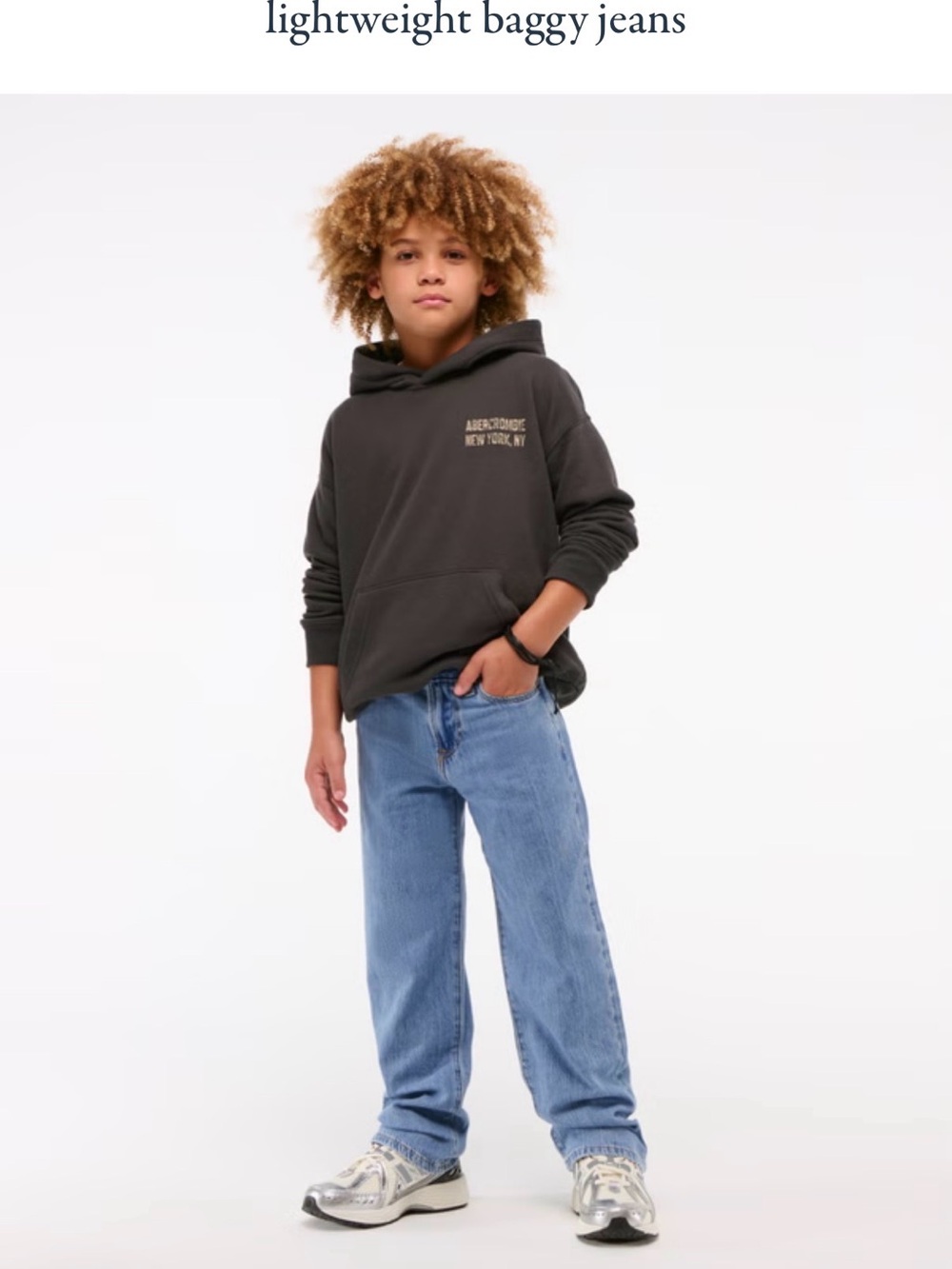 Abercrombie Kids Baggy Jeans 15/16